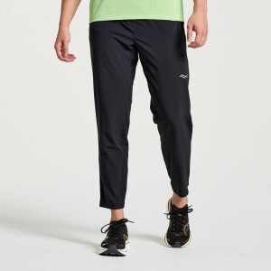Saucony Boston Woven Jogginghose Herren Schwarz | BERLIN RZUATJ