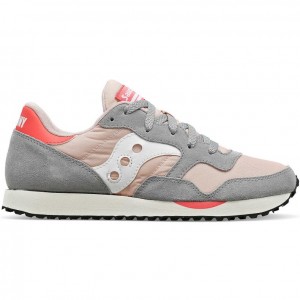 Saucony DXN Sneaker Damen Grau Rosa | BERLIN FDBNZC