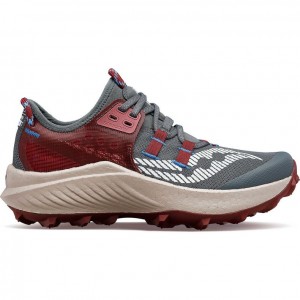 Saucony Endorphin Rift Trailrunning Schuhe Damen Grau | BERLIN YKEMTP