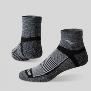 Saucony Inferno Quarter 3-Pack Socken Damen Grau | BERLIN NRVQKG