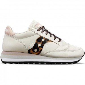 Saucony Jazz Triple Sneaker Damen Weiß Leopard | BERLIN LUVOZT