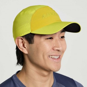 Saucony Outpace Hüte Herren Gelb | BERLIN TRSCEB