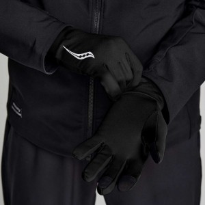 Saucony Solstice Handschuhe Herren Schwarz | BERLIN NFTEYI