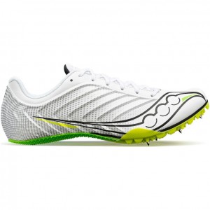 Saucony Spitfire 5 Leichtathletikschuhe Damen Weiß | BERLIN YSDAFQ