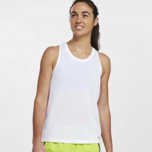 Saucony Stopwatch Muskelshirt Damen Weiß | BERLIN TLYEGX