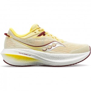 Saucony Triumph 21 Laufschuhe Damen Gelb | BERLIN VZKBAX