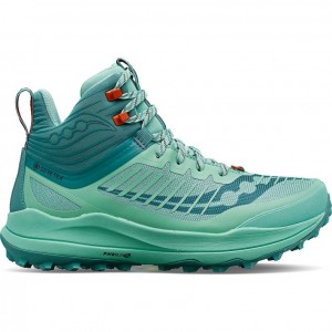 Saucony Ultra Ridge GTX Trailrunning Schuhe Damen Türkis | BERLIN GNCDIH