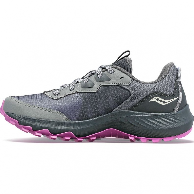 Saucony Aura TR Trailrunning Schuhe Damen Grau | BERLIN IXBLDV