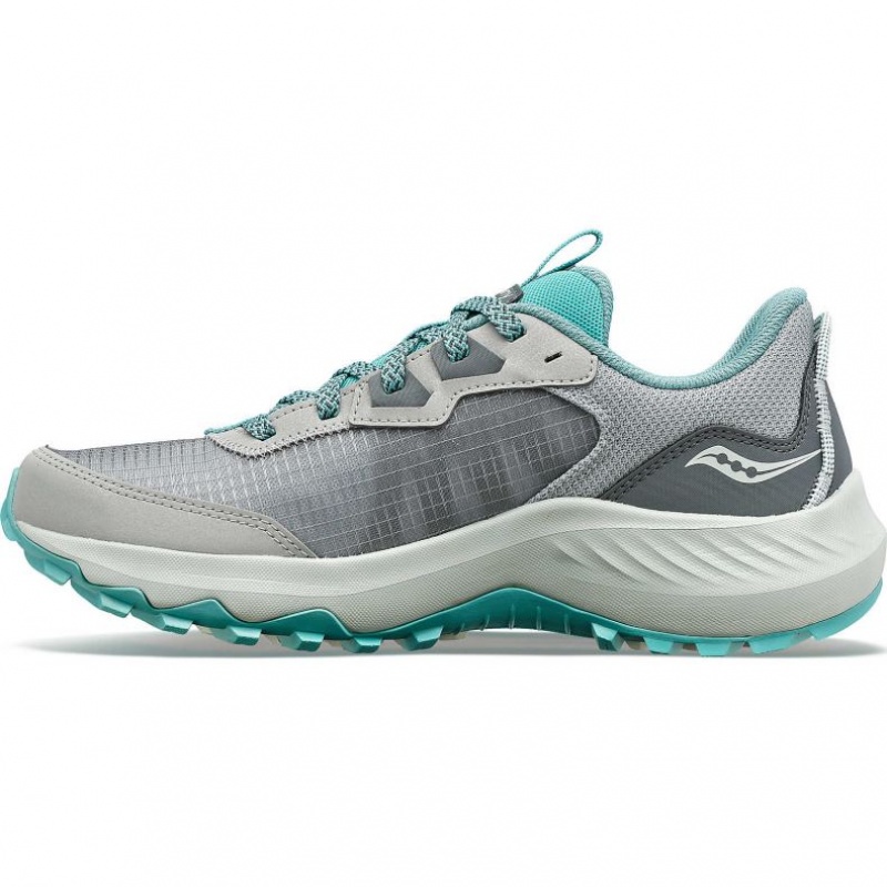 Saucony Aura TR Trailrunning Schuhe Damen Grau | BERLIN RBFXES