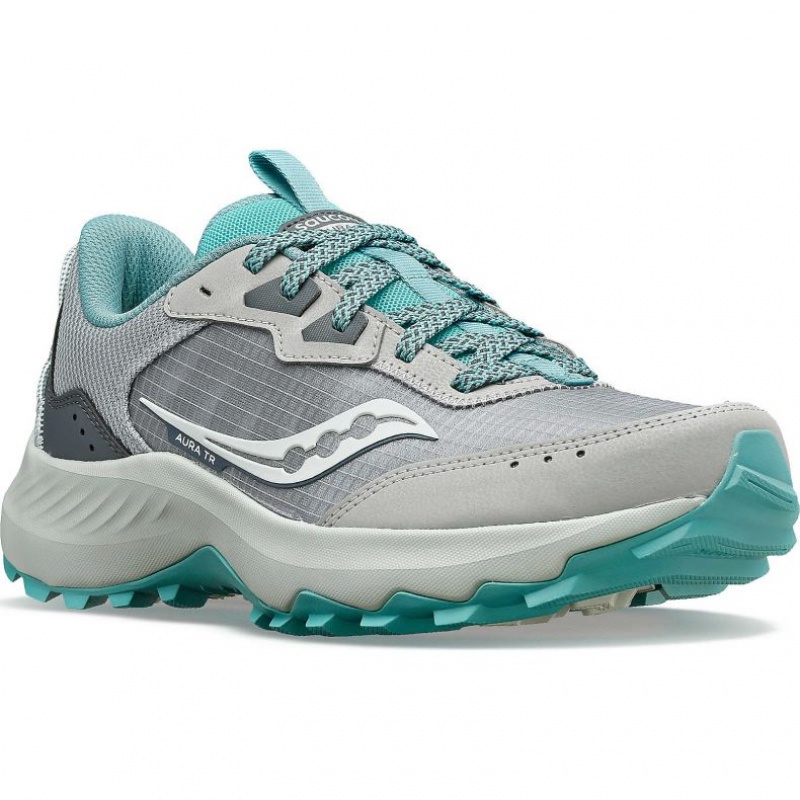 Saucony Aura TR Trailrunning Schuhe Damen Grau | BERLIN RBFXES