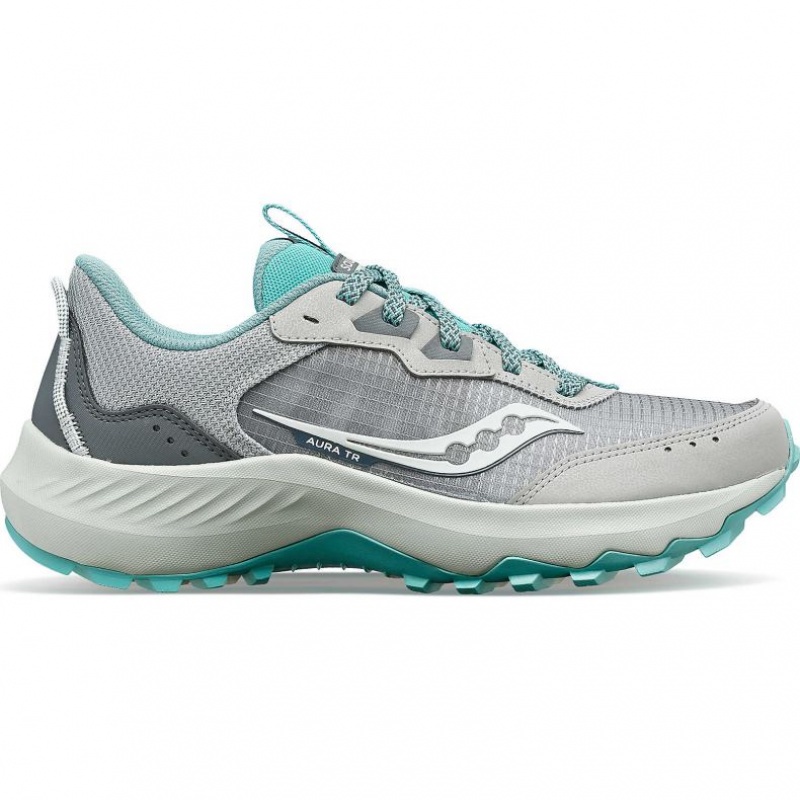 Saucony Aura TR Trailrunning Schuhe Damen Grau | BERLIN RBFXES