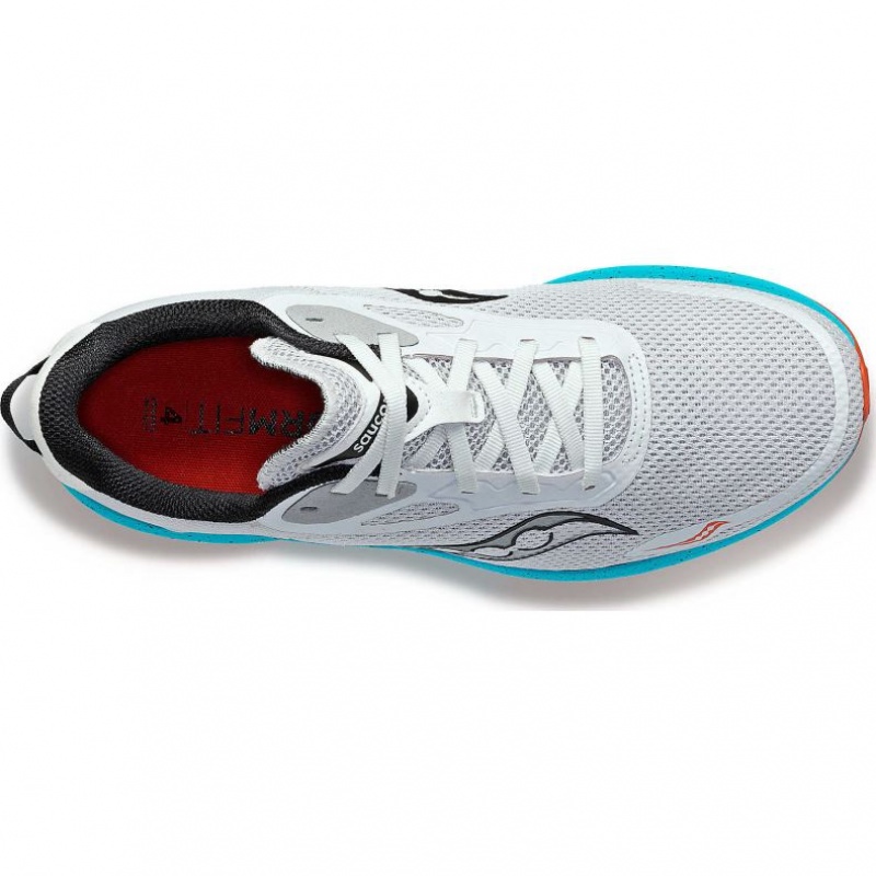 Saucony Axon 3 Laufschuhe Herren Grau Türkis | BERLIN APGZFC