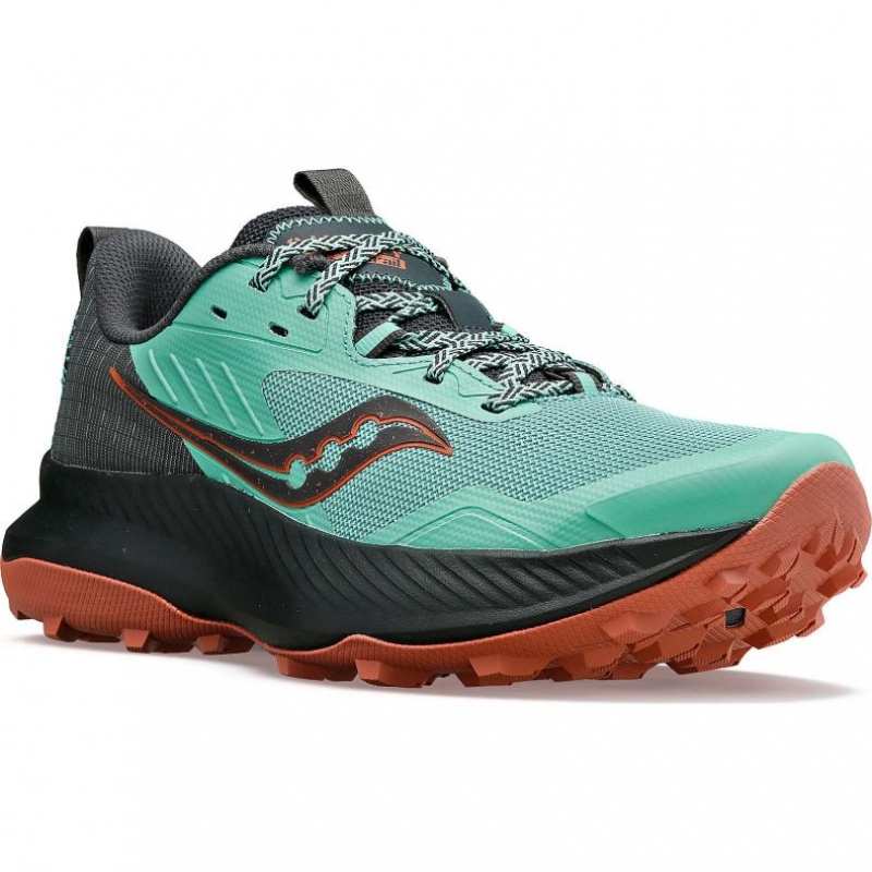 Saucony Blaze TR Trailrunning Schuhe Damen Türkis | BERLIN KXSUIO