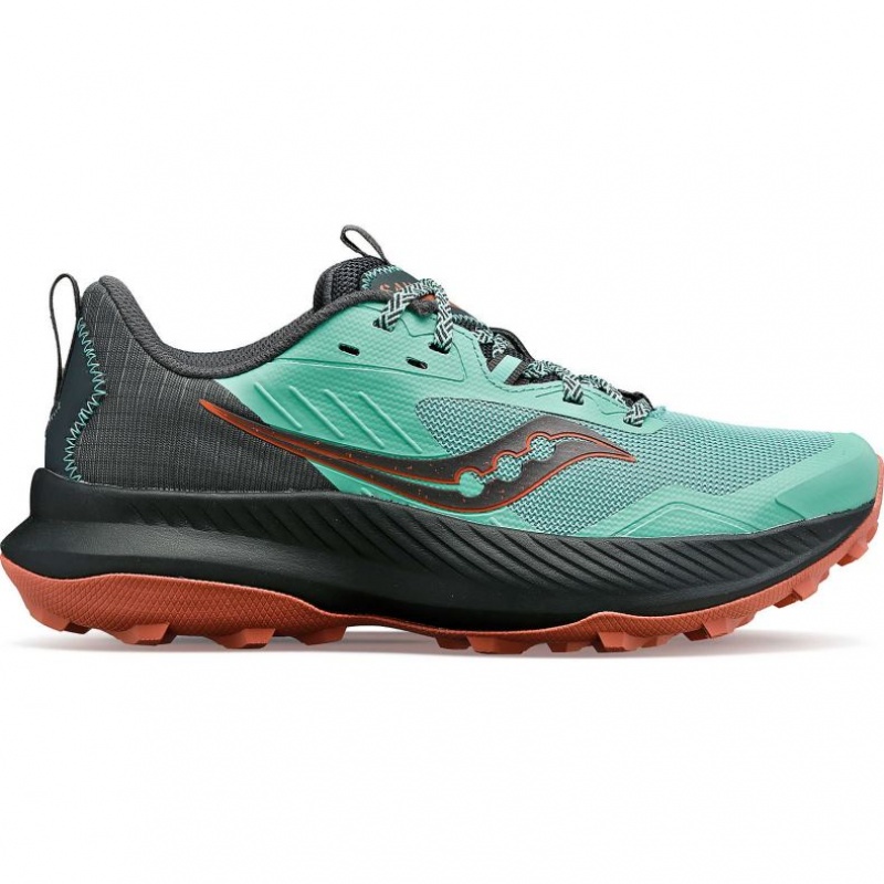Saucony Blaze TR Trailrunning Schuhe Damen Türkis | BERLIN KXSUIO