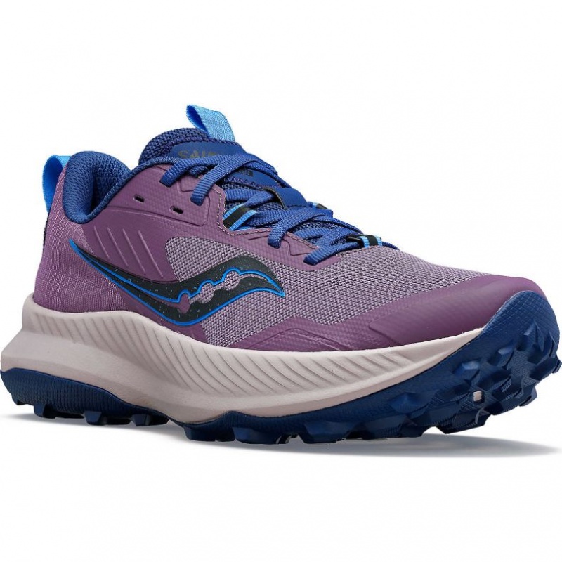 Saucony Blaze TR Trailrunning Schuhe Damen Lila | BERLIN GKTYSE