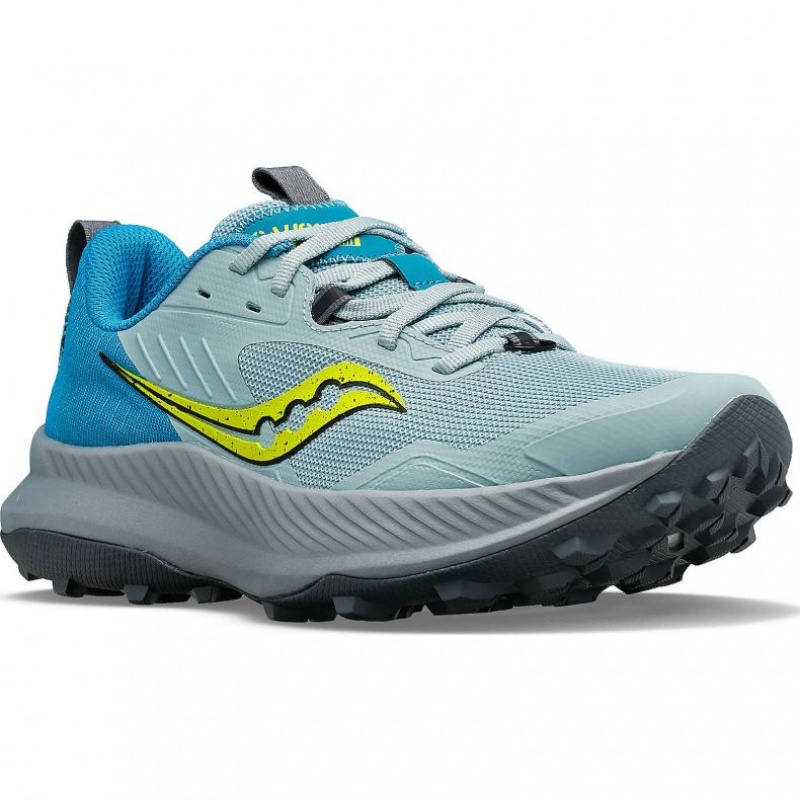 Saucony Blaze TR Trailrunning Schuhe Damen Blau | BERLIN BJGSER