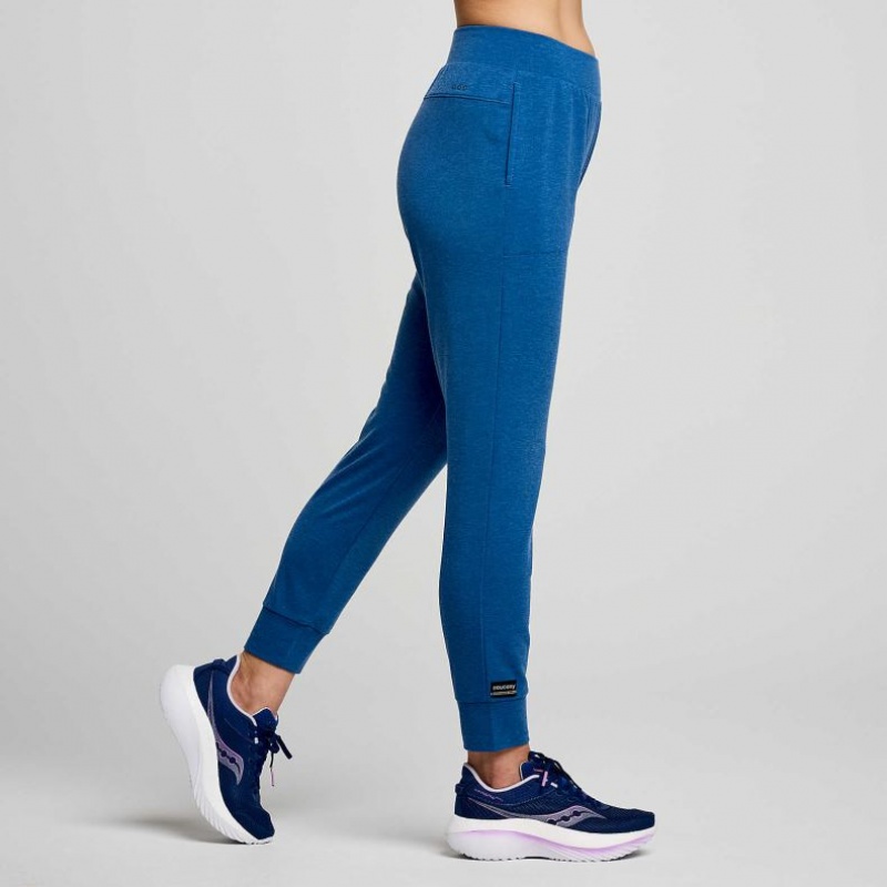Saucony Boston Jogginghose Damen Indigo | BERLIN QJARPD