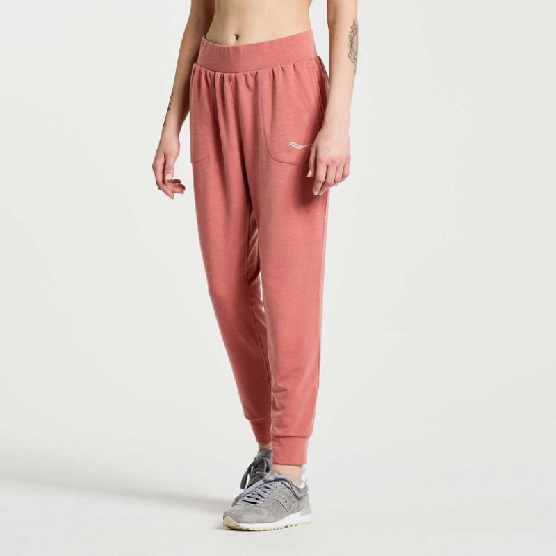 Saucony Boston Jogginghose Damen Koralle | BERLIN CODFLP