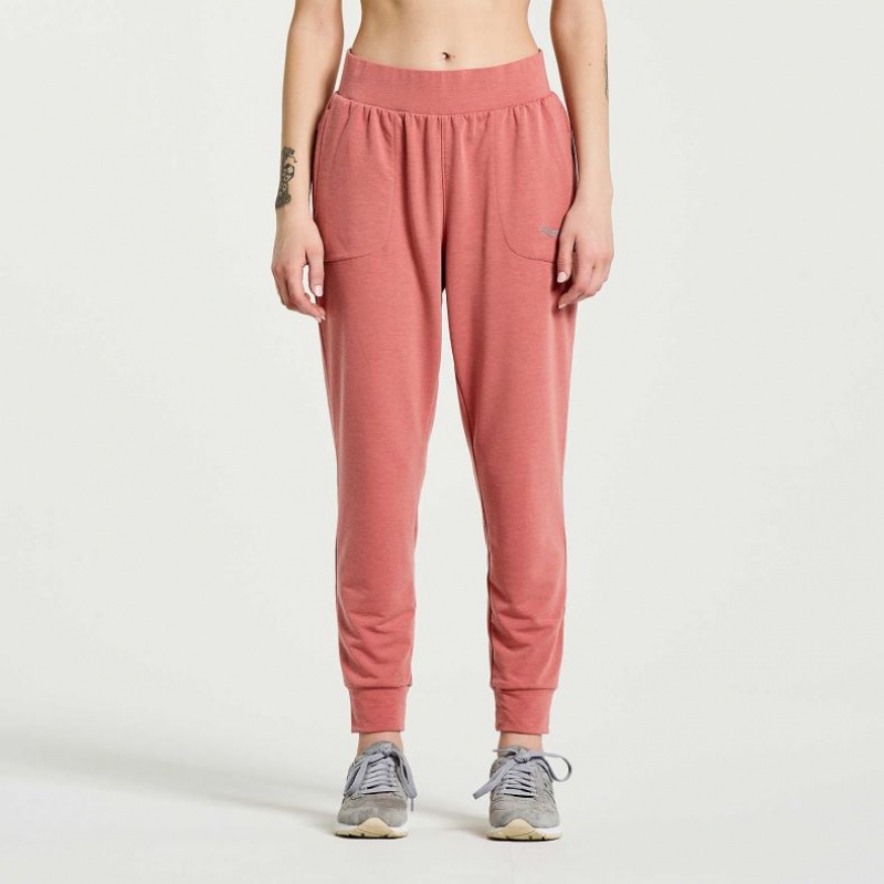 Saucony Boston Jogginghose Damen Koralle | BERLIN CODFLP