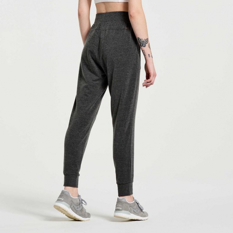 Saucony Boston Jogginghose Damen Schwarz | BERLIN HPAGRM