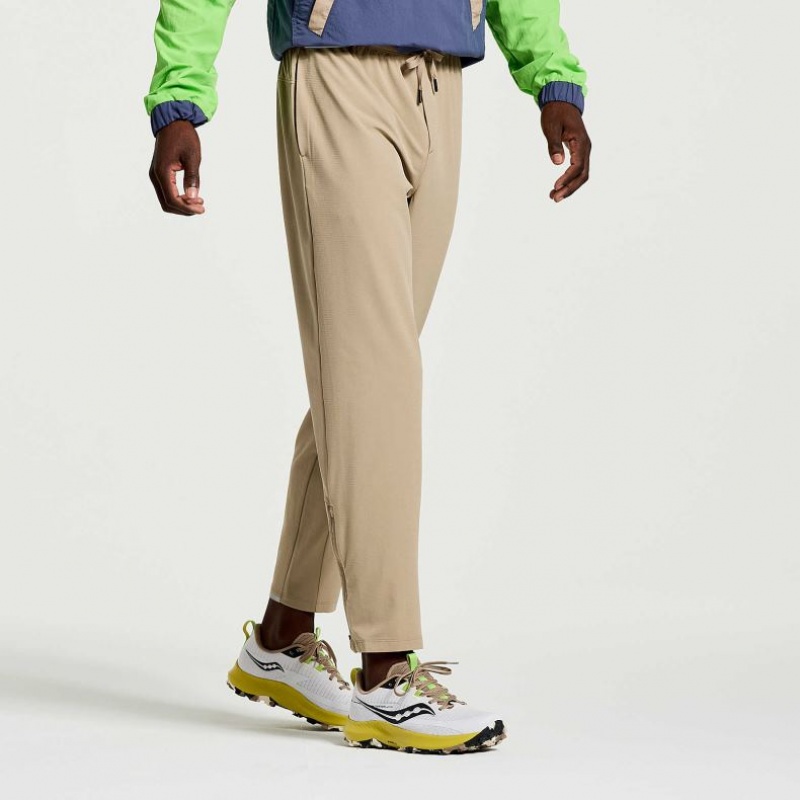 Saucony Boston Woven Jogginghose Herren Beige | BERLIN PGCRWO
