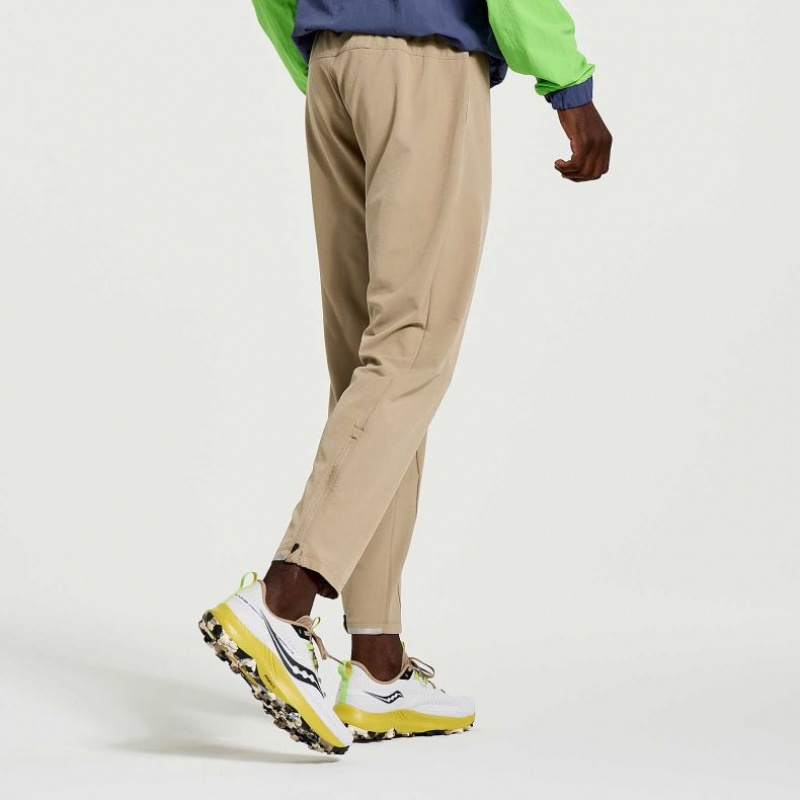 Saucony Boston Woven Jogginghose Herren Beige | BERLIN PGCRWO