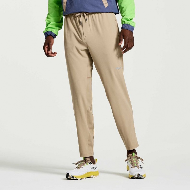Saucony Boston Woven Jogginghose Herren Beige | BERLIN PGCRWO