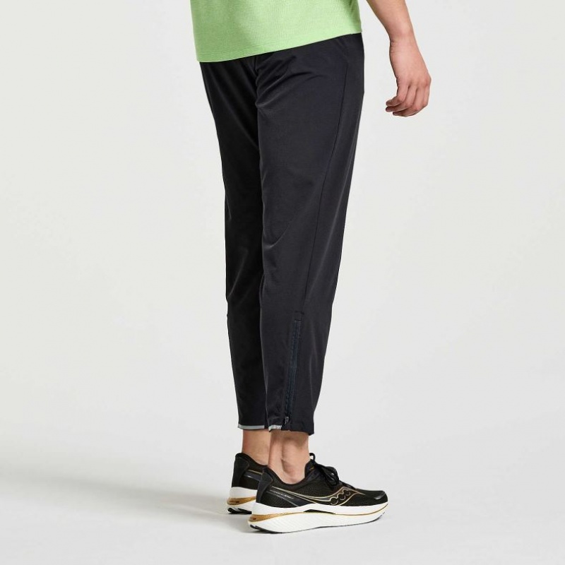 Saucony Boston Woven Jogginghose Herren Schwarz | BERLIN RZUATJ