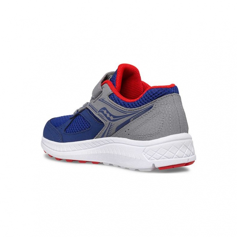 Saucony Cohesion 14 A/C Sneaker Große Kinder Navy Grau | BERLIN SXNWKV