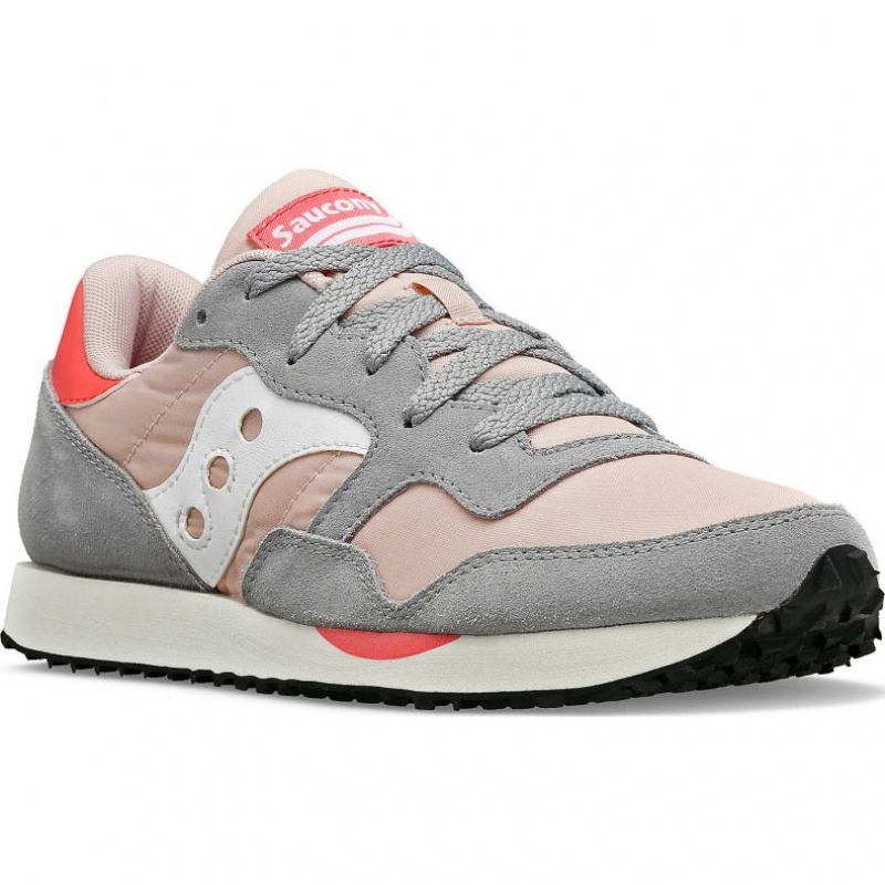 Saucony DXN Sneaker Damen Grau Rosa | BERLIN FDBNZC