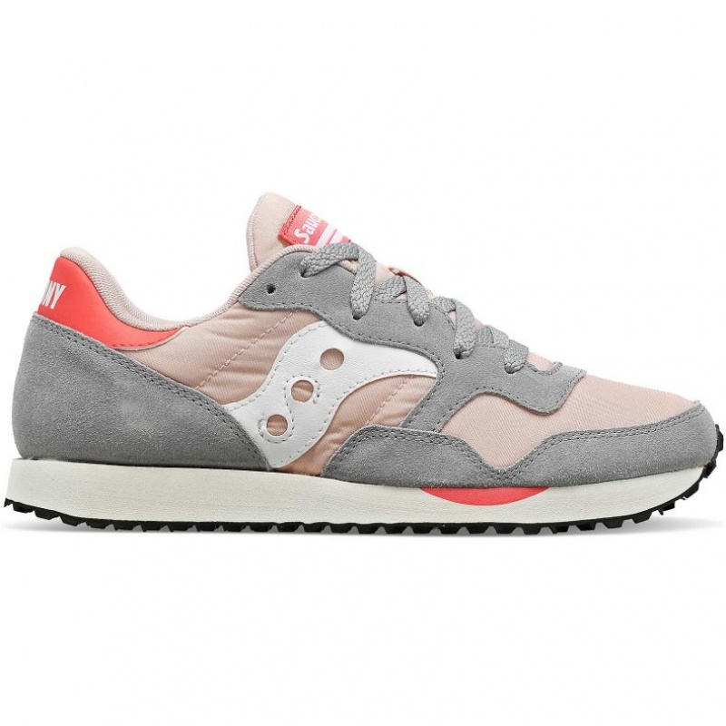 Saucony DXN Sneaker Damen Grau Rosa | BERLIN FDBNZC
