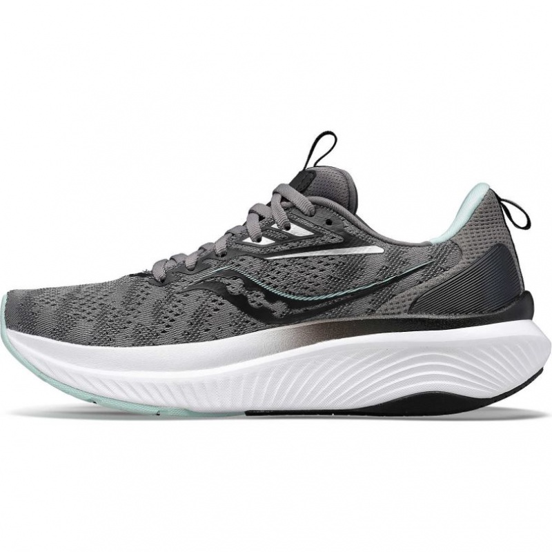 Saucony Echelon 9 Wide Laufschuhe Damen Grau | BERLIN QOWDZC
