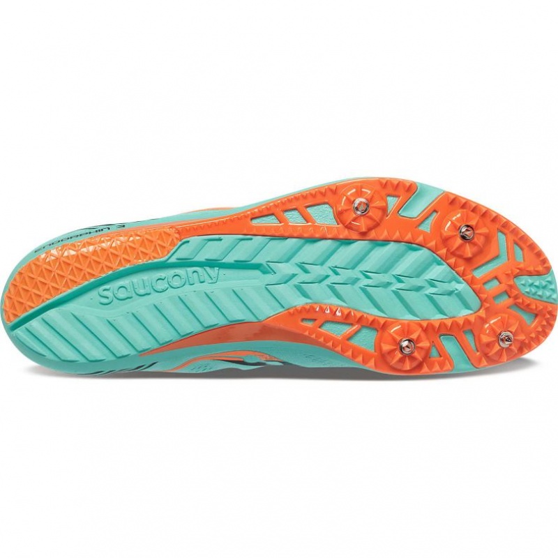Saucony Endorphin 3 Leichtathletikschuhe Damen Türkis | BERLIN ZOXMGR