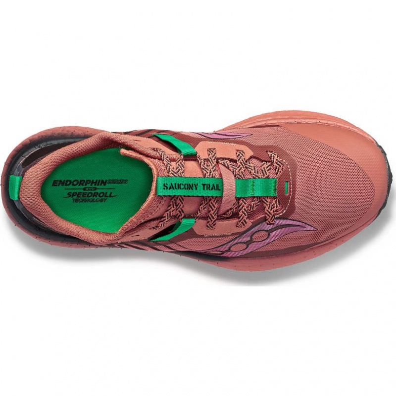 Saucony Endorphin Edge Trailrunning Schuhe Damen Koralle | BERLIN JAOXZH