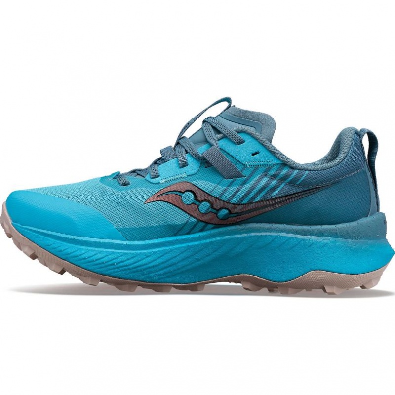 Saucony Endorphin Edge Trailrunning Schuhe Damen Blau | BERLIN CVPIOM
