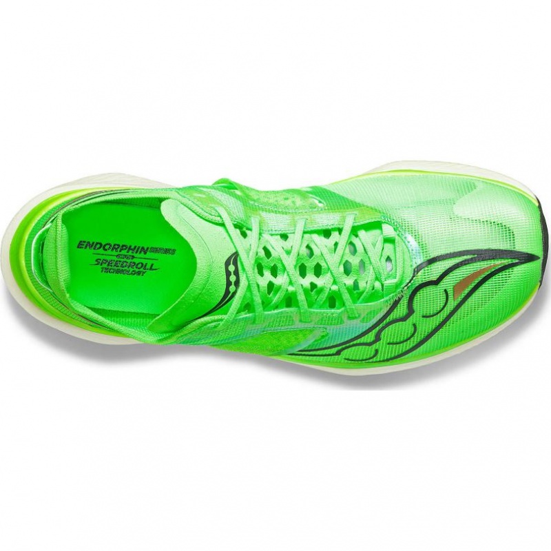 Saucony Endorphin Elite Laufschuhe Herren Grün | BERLIN ZADUOJ