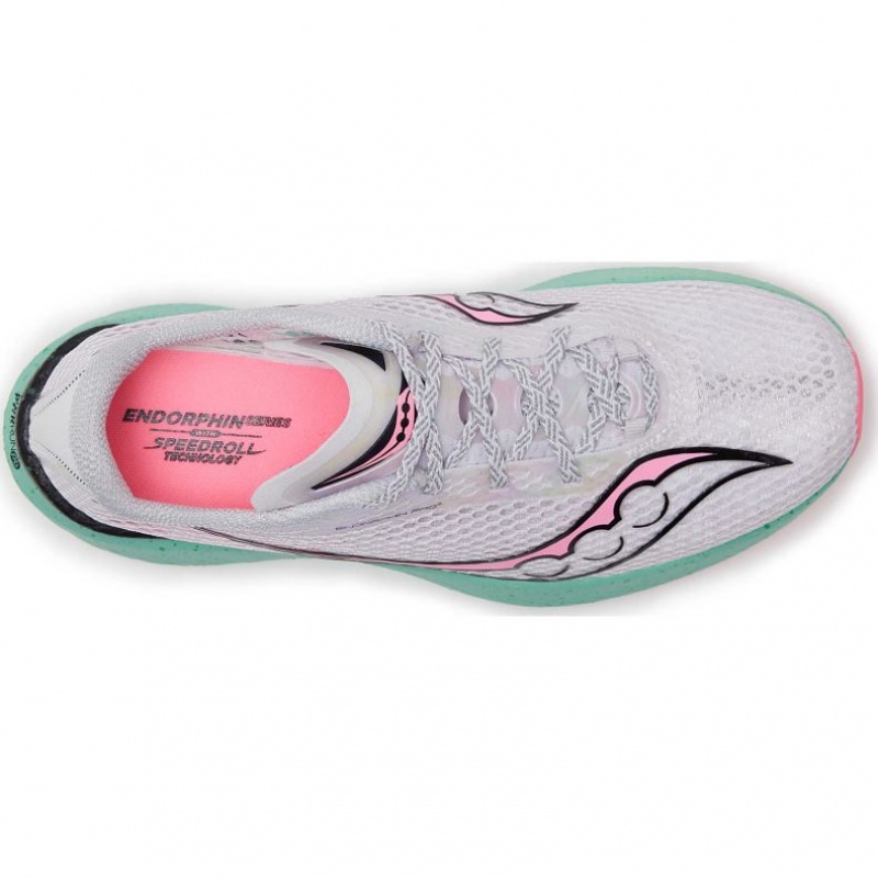 Saucony Endorphin Pro 3 Laufschuhe Damen Weiß | BERLIN KJQMHR