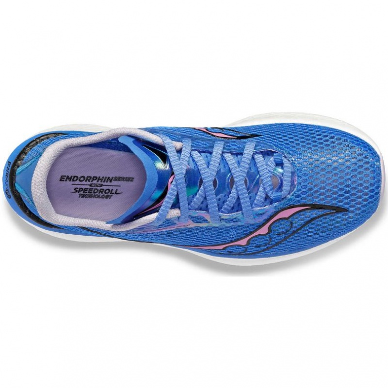 Saucony Endorphin Pro 3 Laufschuhe Damen Blau | BERLIN QWBDVI