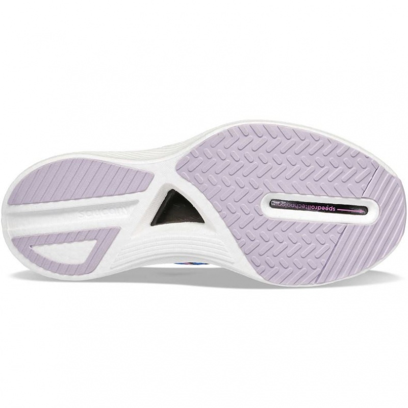 Saucony Endorphin Pro 3 Laufschuhe Damen Blau | BERLIN QWBDVI
