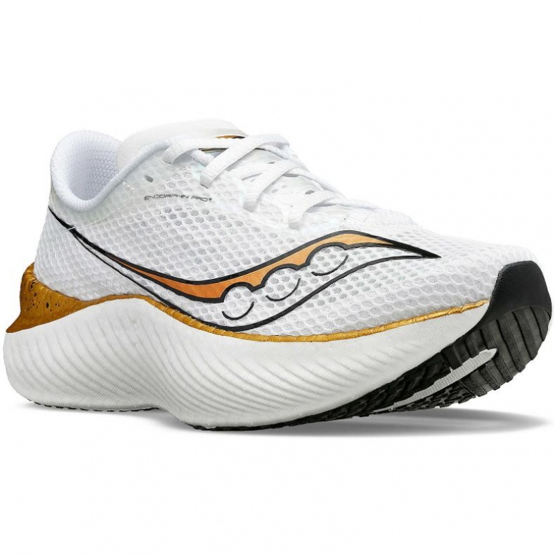 Saucony Endorphin Pro 3 Laufschuhe Herren Weiß | BERLIN COLZVH