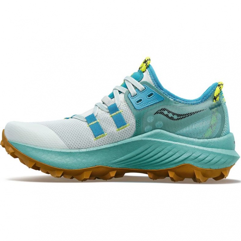Saucony Endorphin Rift Trailrunning Schuhe Damen Türkis | BERLIN MVIQNK