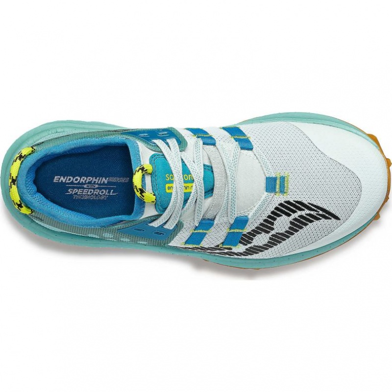 Saucony Endorphin Rift Trailrunning Schuhe Damen Türkis | BERLIN MVIQNK