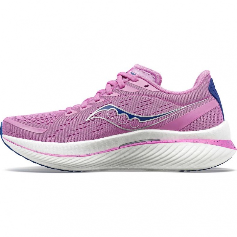 Saucony Endorphin Speed 3 Laufschuhe Damen Lila | BERLIN HDUJLW