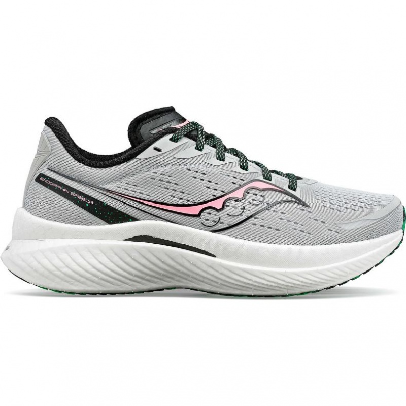 Saucony Endorphin Speed 3 Laufschuhe Damen Grau | BERLIN HRVGAW