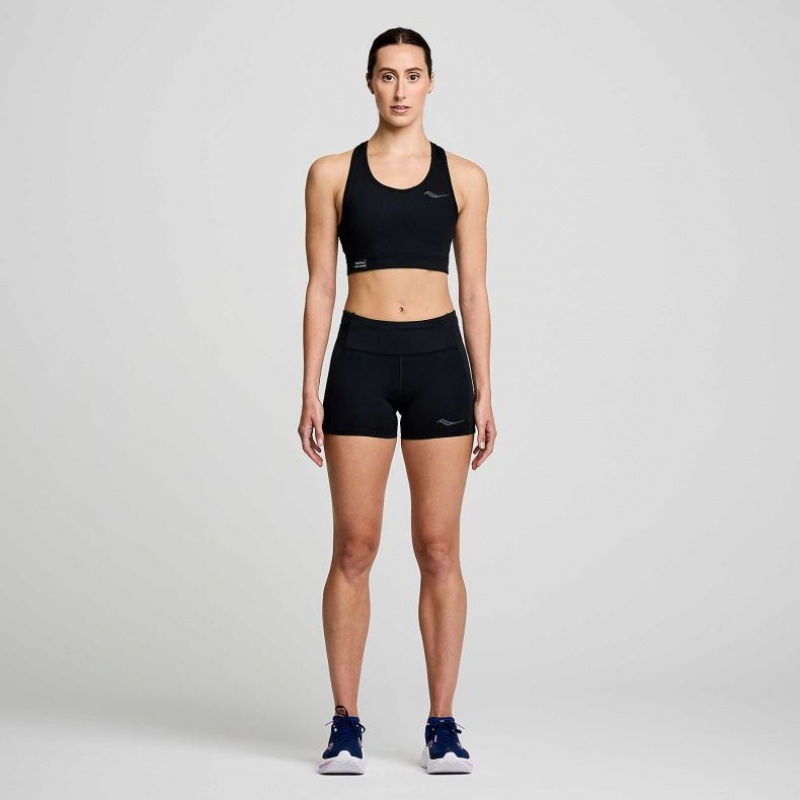 Saucony Fortify BH Damen Schwarz | BERLIN PEZIRJ