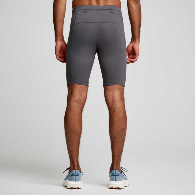 Saucony Fortify Gefütterte Half Strumpfhose Herren Grau | BERLIN GINHBY