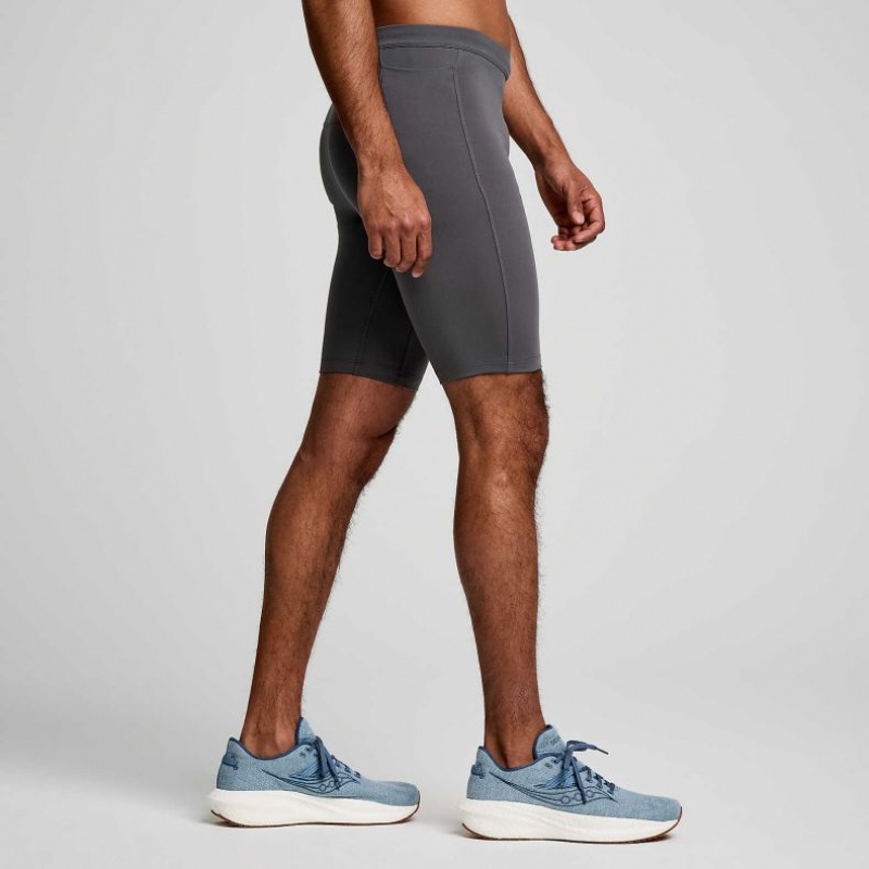 Saucony Fortify Gefütterte Half Strumpfhose Herren Grau | BERLIN GINHBY