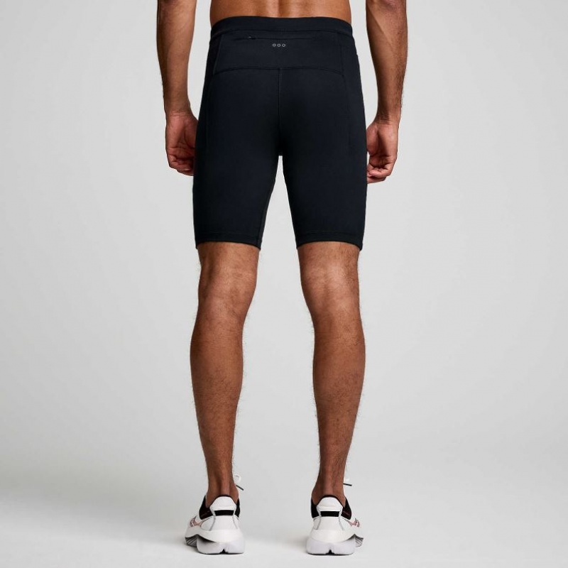 Saucony Fortify Gefütterte Half Strumpfhose Herren Schwarz | BERLIN NYBSGH