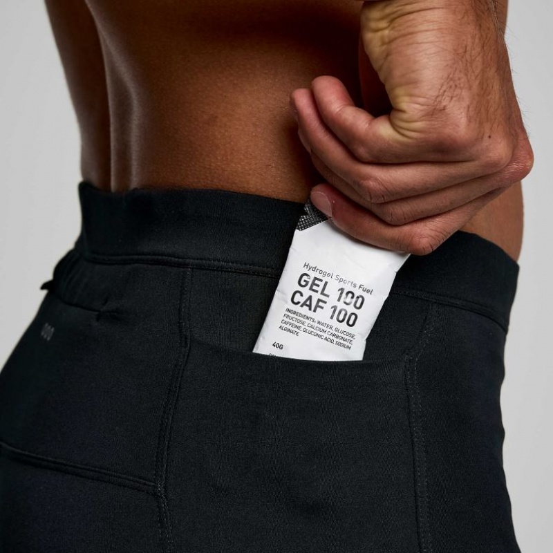 Saucony Fortify Gefütterte Half Strumpfhose Herren Schwarz | BERLIN NYBSGH