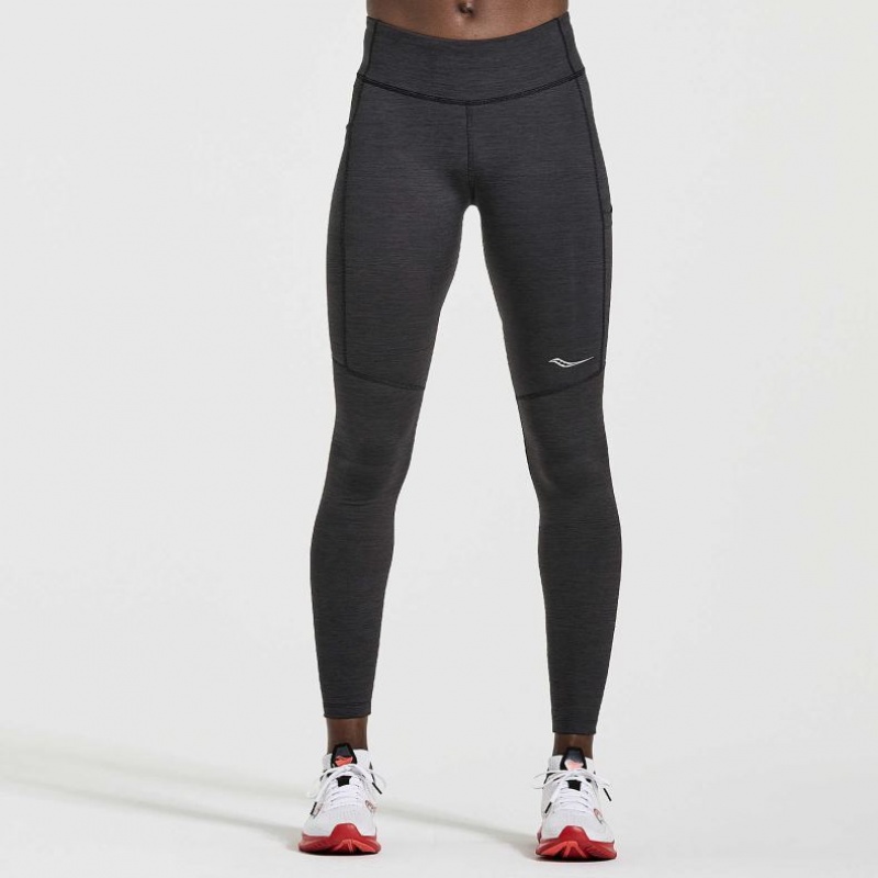 Saucony Fortify Strumpfhose Damen Schwarz | BERLIN MVWPQX